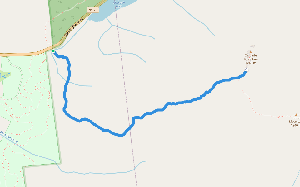 Cascade Mountain Trail