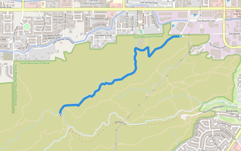 Javelina Canyon Trail