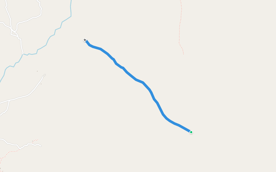 PATH 1 walking route map in Keri