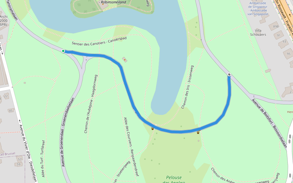 Avenue des Genêts - Bremlaan