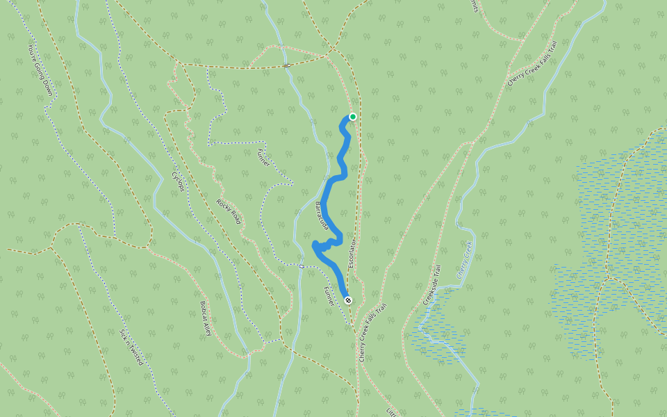 Barracuda walking route map in Duvall