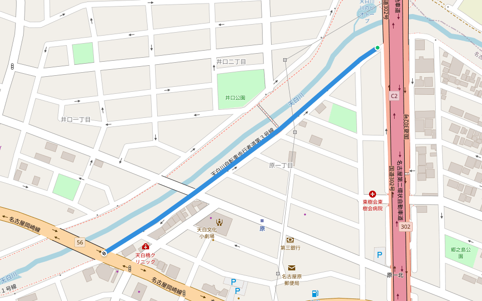 天白川自転車歩行者道第３号線