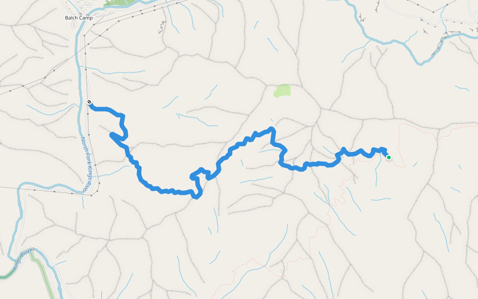 Rodgers Ridge Trail in California | Walking Map