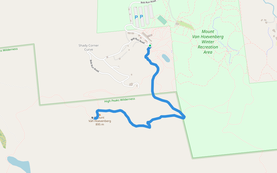 Mount Van Hoevenberg East Trail