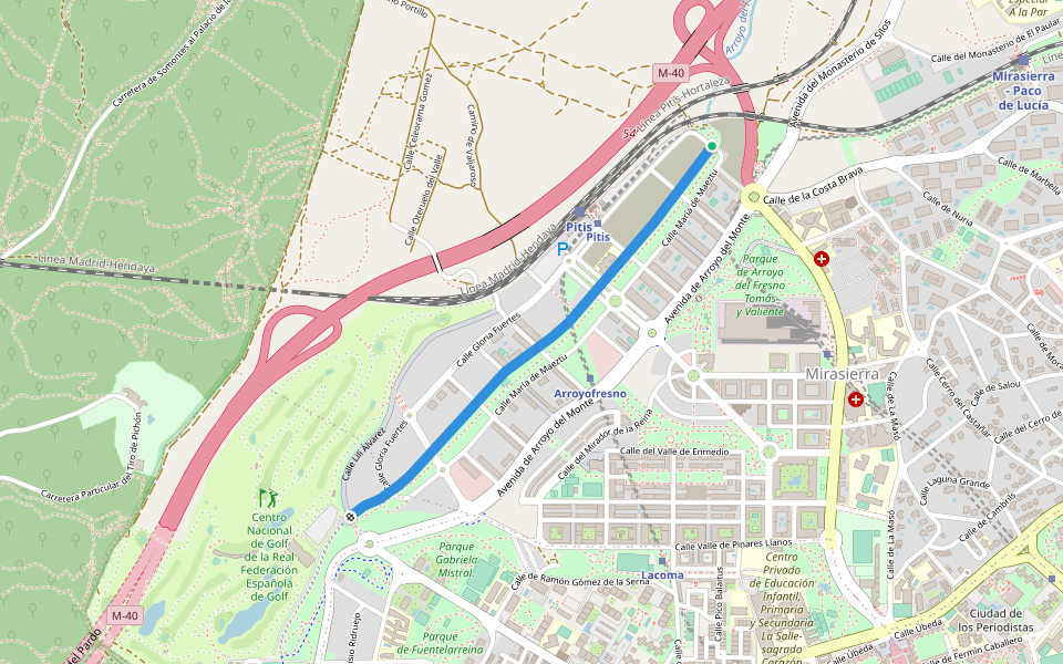 Calle Madre Teresa de Calcuta