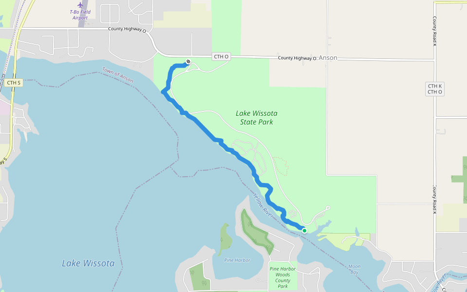 Lake Trail Hiking Chippewa Falls - Osm Way 974026701 