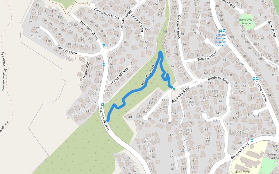 Tōtara Park track
