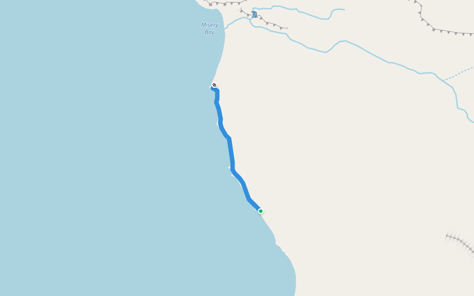 Low Tide Route walking route map in Stromness