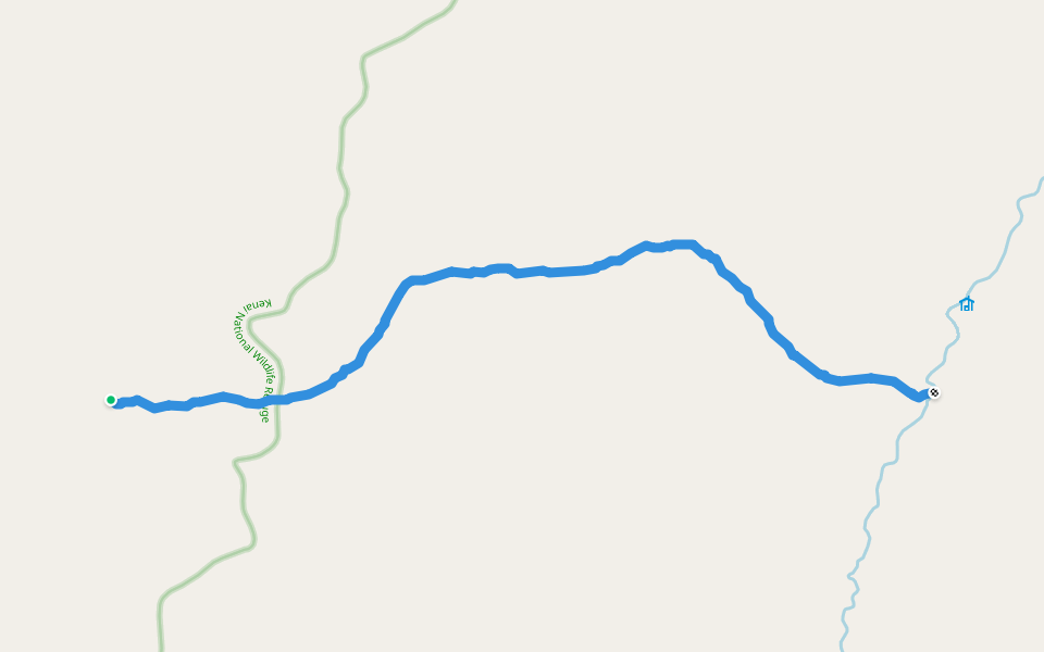 Cannonball Pass Bootpath walking route map in Hope