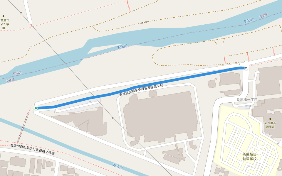 香流橋自転車歩行者道線第２号