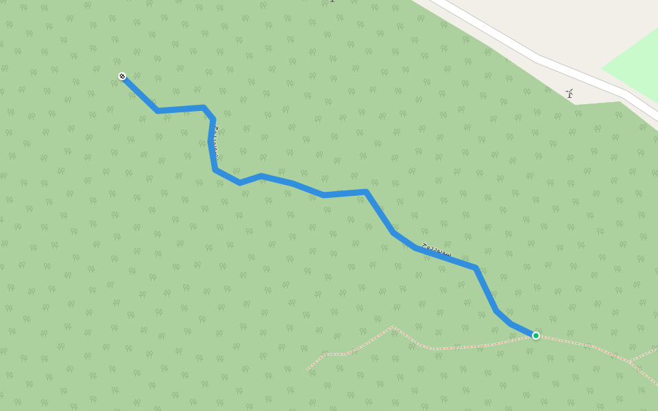 سویوددوخ walking route map in Tabriz