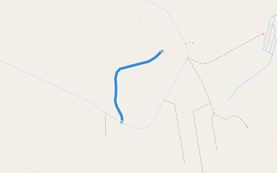 Ukonpalonmaan kierros walking route map in Kanala