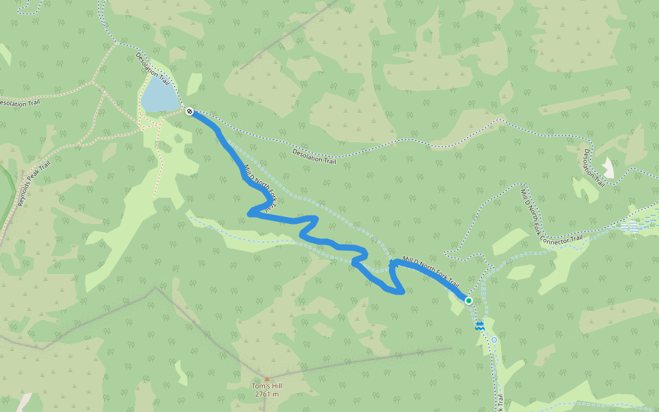 Mill D Dog Lake Connector Trail