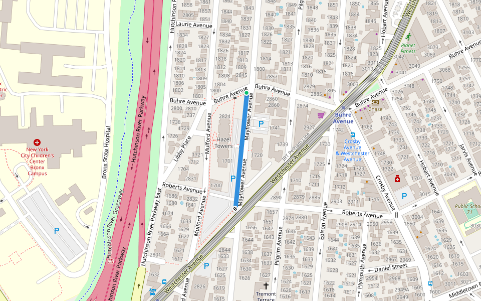 Mayflower Avenue Sidewalk