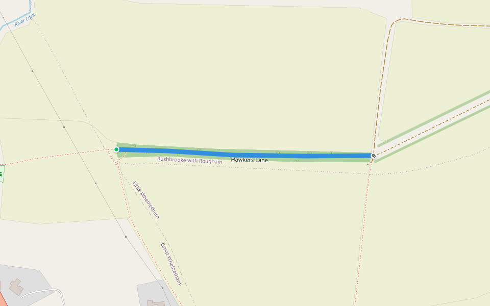 Hawkers Lane Walking And Running Trail England Pacer