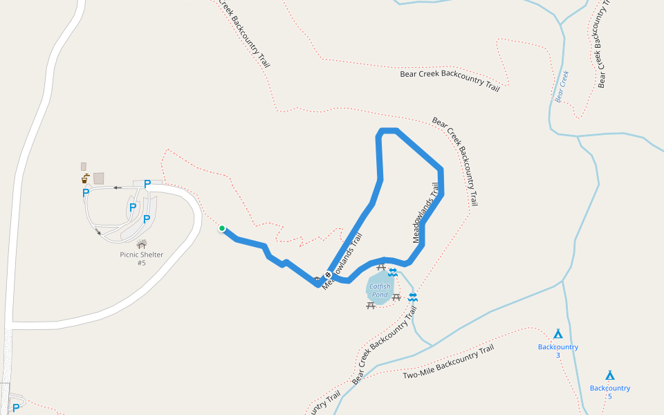 Meadowlands Trail Walking and Running Rising Fawn, Pacer