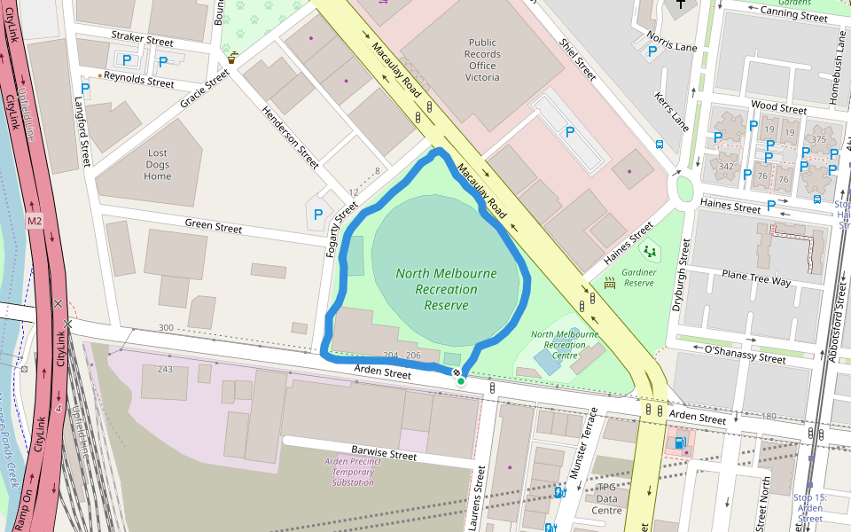 North Melbourne Recreation Reserve