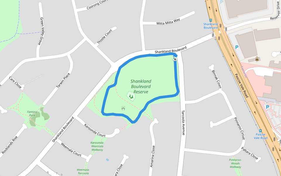 Shankland Boulevard Reserve
