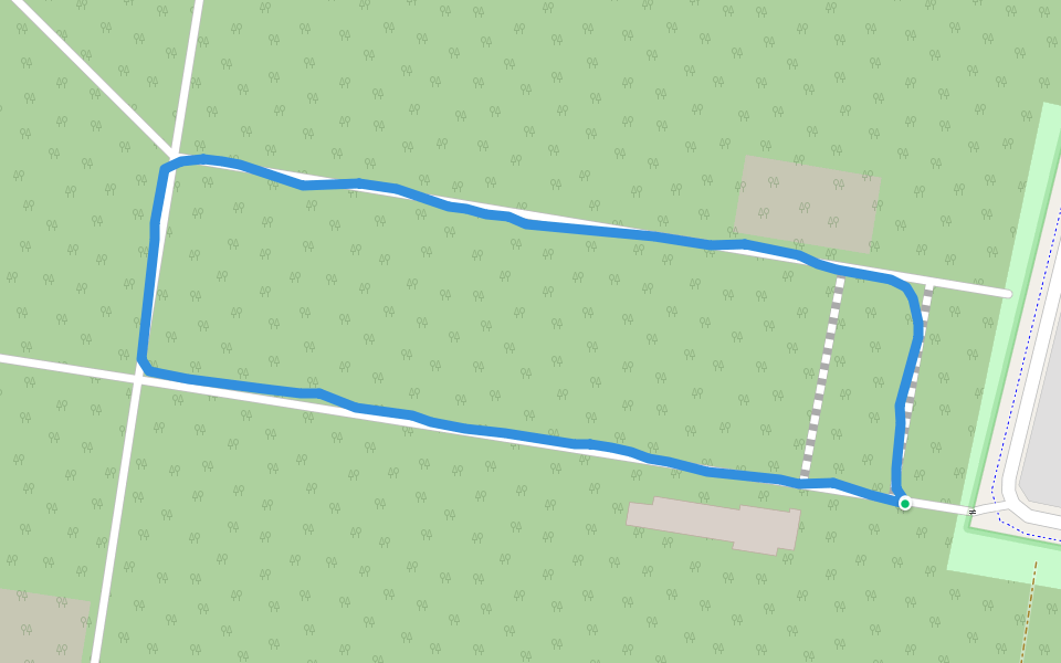 Wianamatta Regional Park walking route map in Ropes Crossing