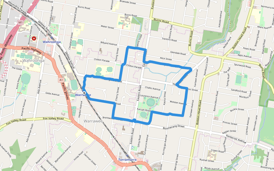 Karuah Park Walking and Running Sydney, New South Wales, Australia