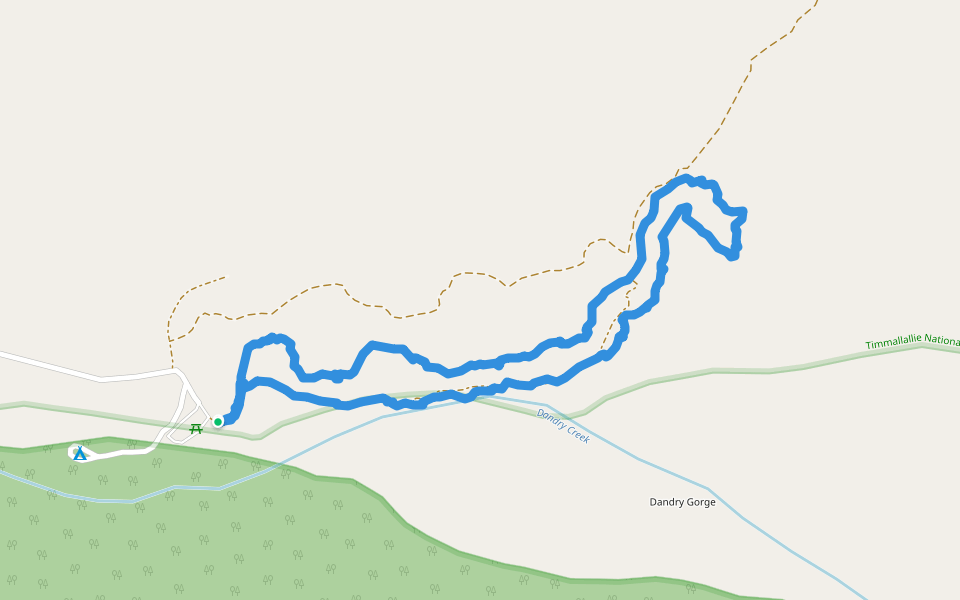 SCULPTURES walking route map in Baradine