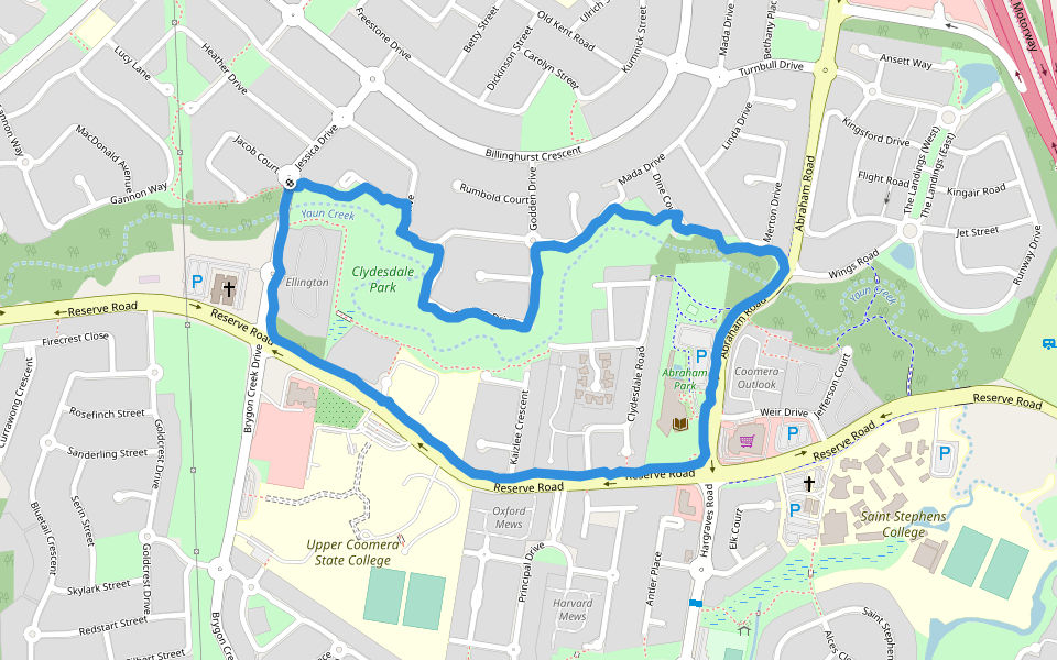 Clydesdale Park Walking and Running Gold Coast, Queensland, Australia