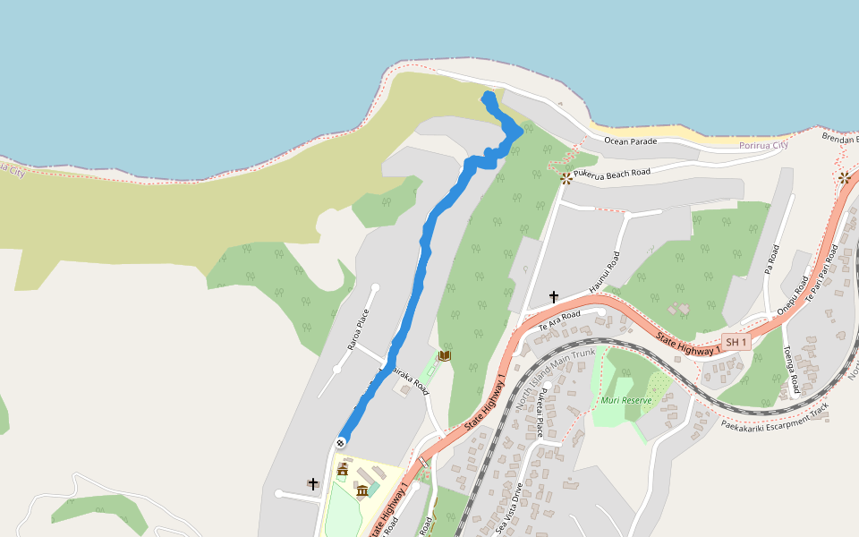 Pukerua Bay - Te Araroa - simple alternative to Escarpment Trail