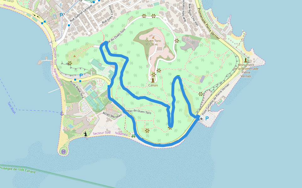 Parc municipal naturel du Ouen Toro Cécil Audet et Albert Etuvé