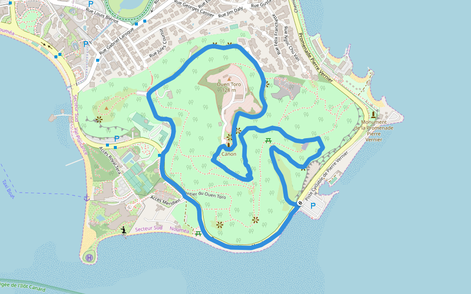 Parc municipal naturel du Ouen Toro Cécil Audet et Albert Etuvé