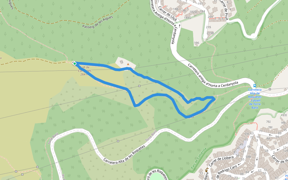 Parc de Collserola - Coll de Canyelles 