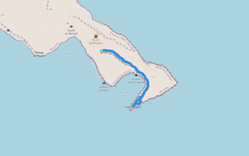 Sentier des Crêtes de Morgiou