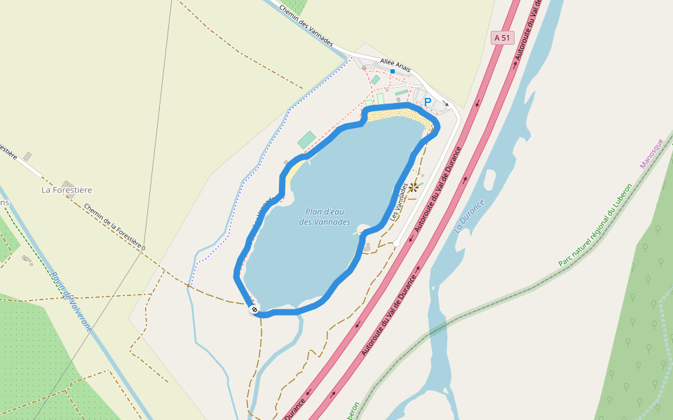 Plan d'eau des Vannades