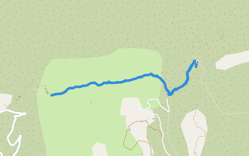 Gr 946 walking route map in Noyers-sur-Jabron