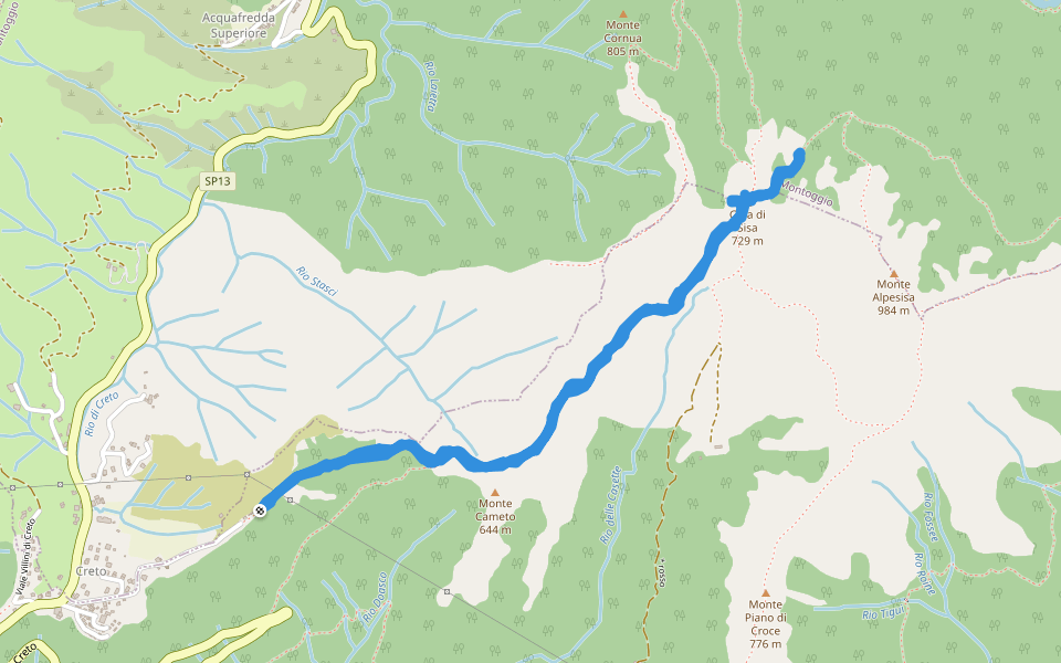 Alta Via dei Monti Liguri Hiking