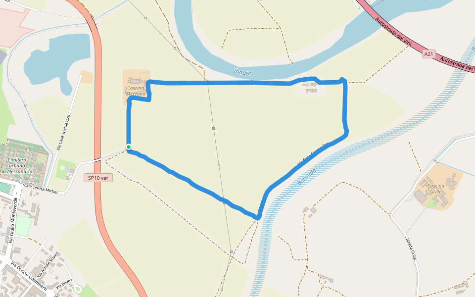 Via Case Sparse Orti