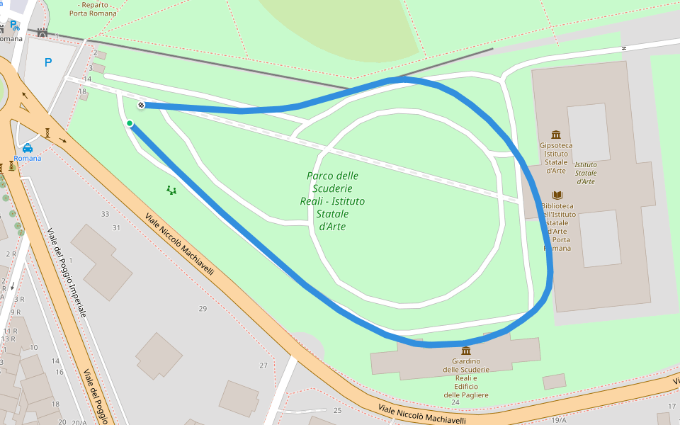 Giardino dell'Istituto Statale d'Arte