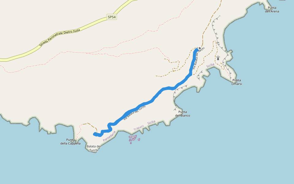 Via Balata dei Turchi