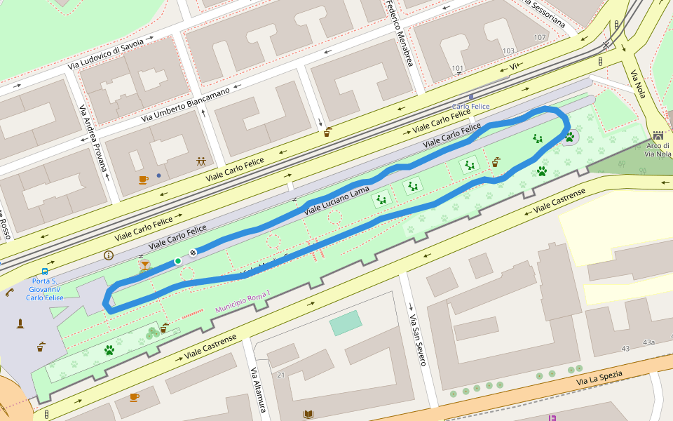 Giardini di Viale Carlo Felice