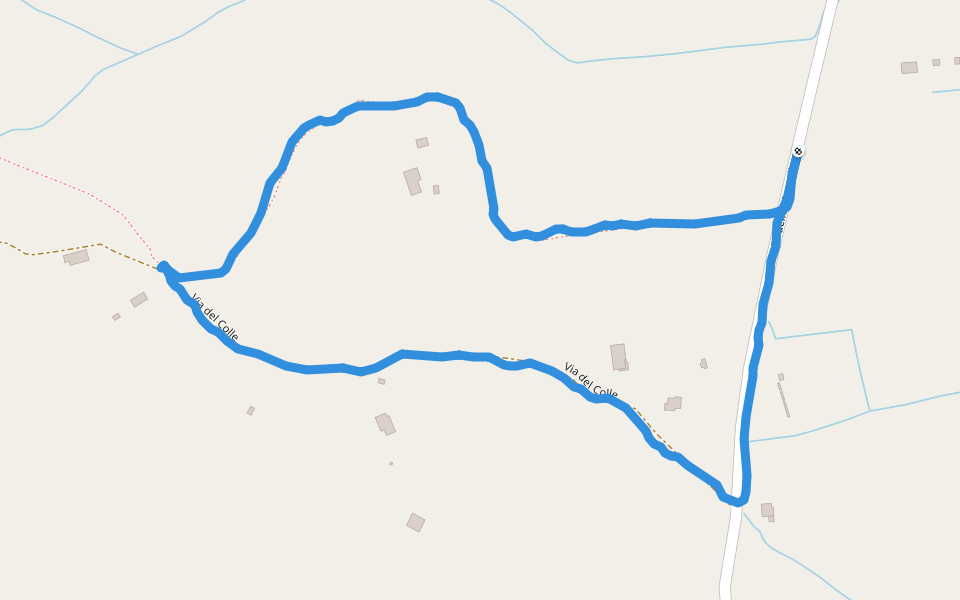 Via del Colle Hiking Trail Civitella in Val di Chiana, Province of Arezzo, Italy Pacer