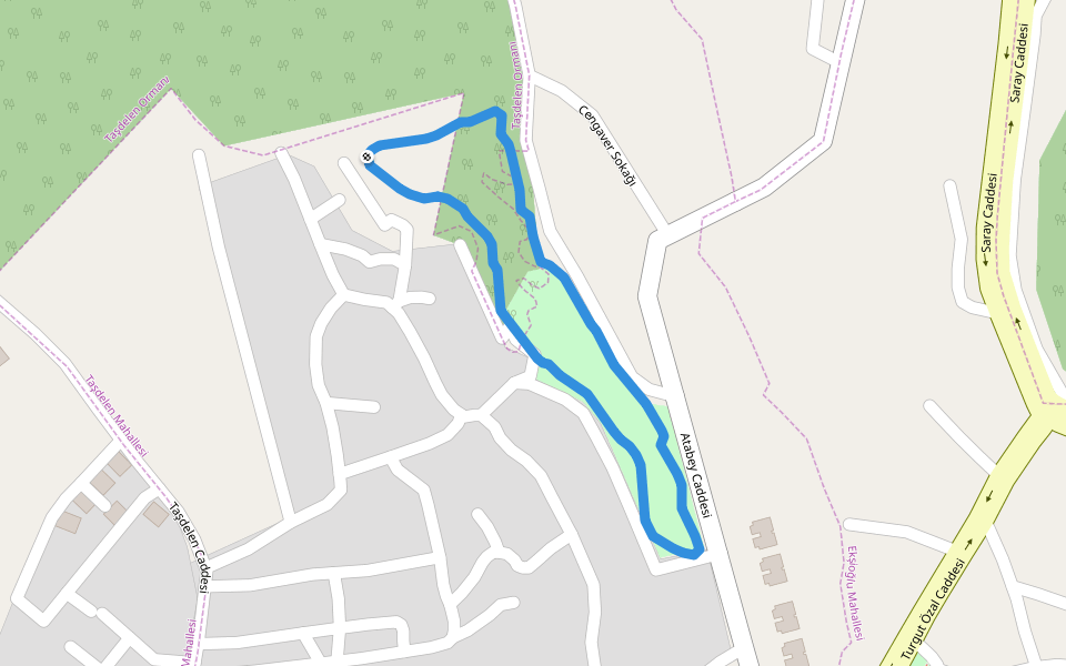 nature park walk cekmekoy istanbul turkey pacer