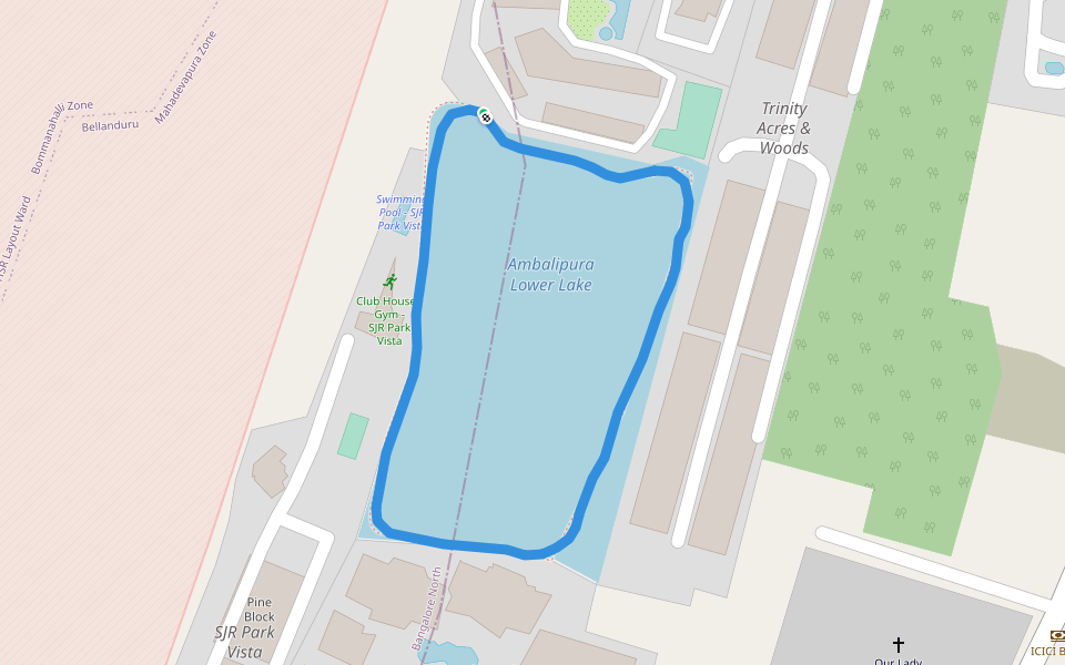 Lower Ambalipura lake