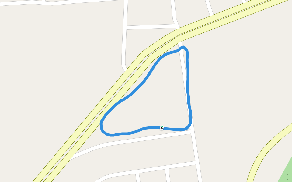 الشعبة walking route map in Al Mubarraz