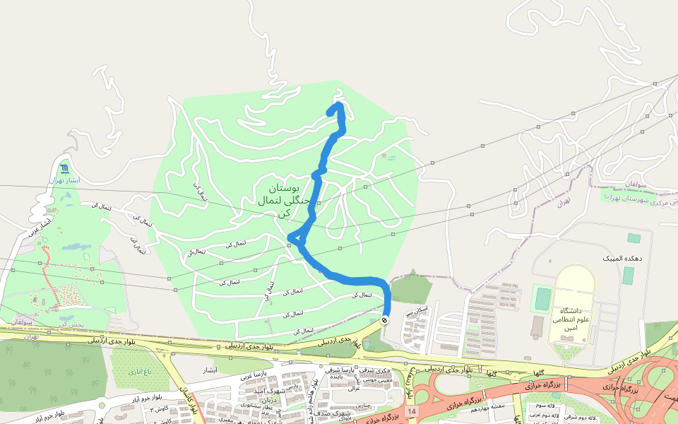 پارک جنگلی لتمال کن