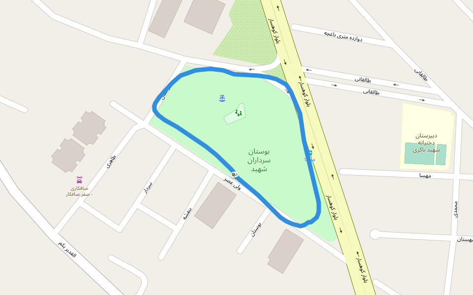 بوستان سرداران شهید