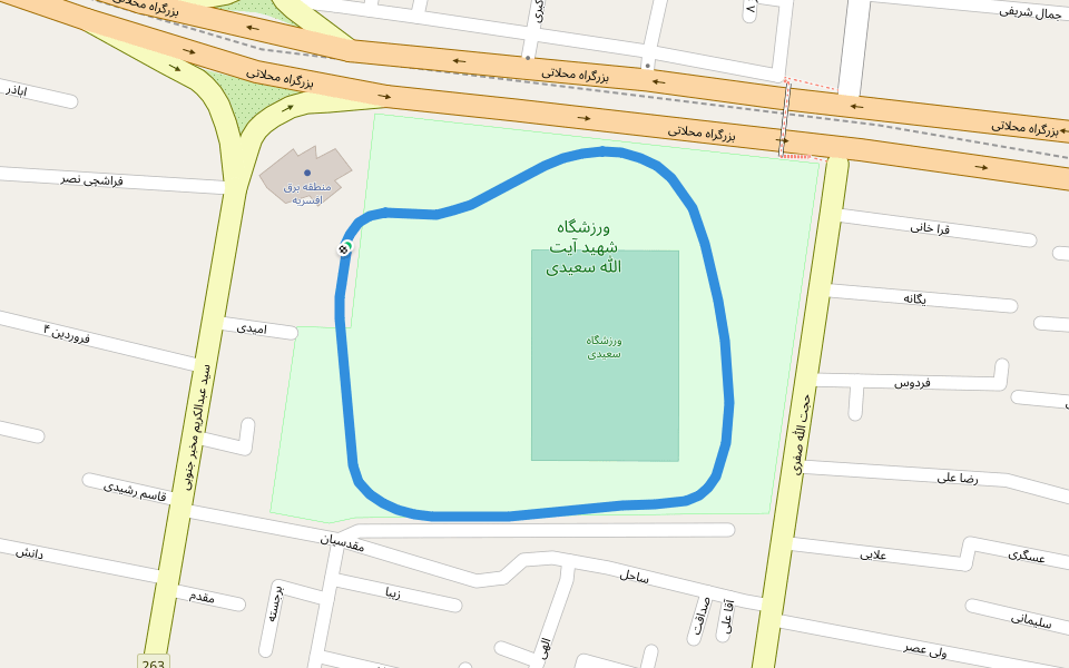 ورزشگاه شهید آیت‌ الله سعیدی