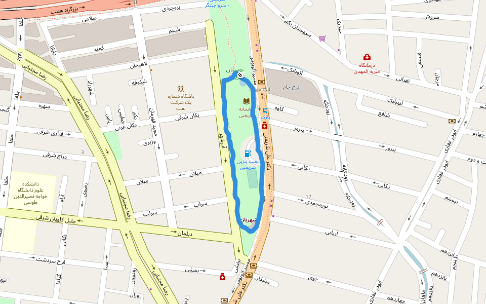 بوستان شریعتی