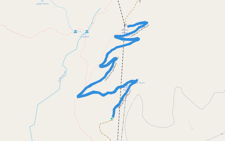 ایستگاه اول به دوم توچال