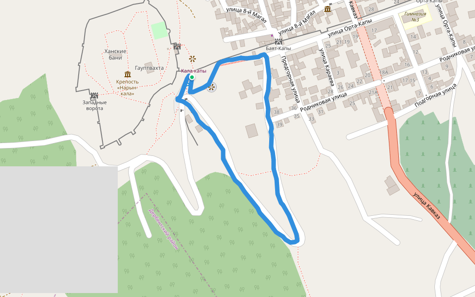 Крепость «Нарын-кала»