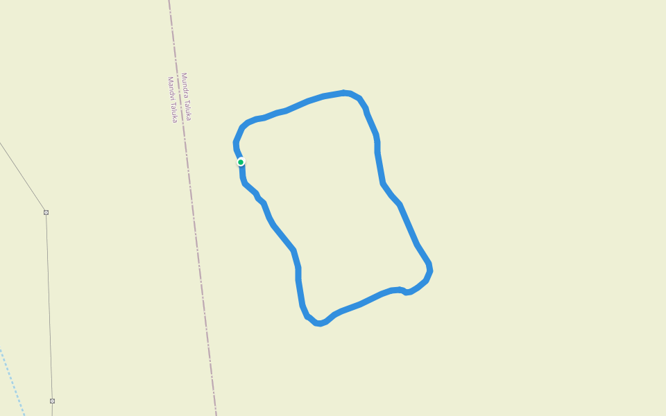 સુખપર walking route map in Sukhpar Timbo