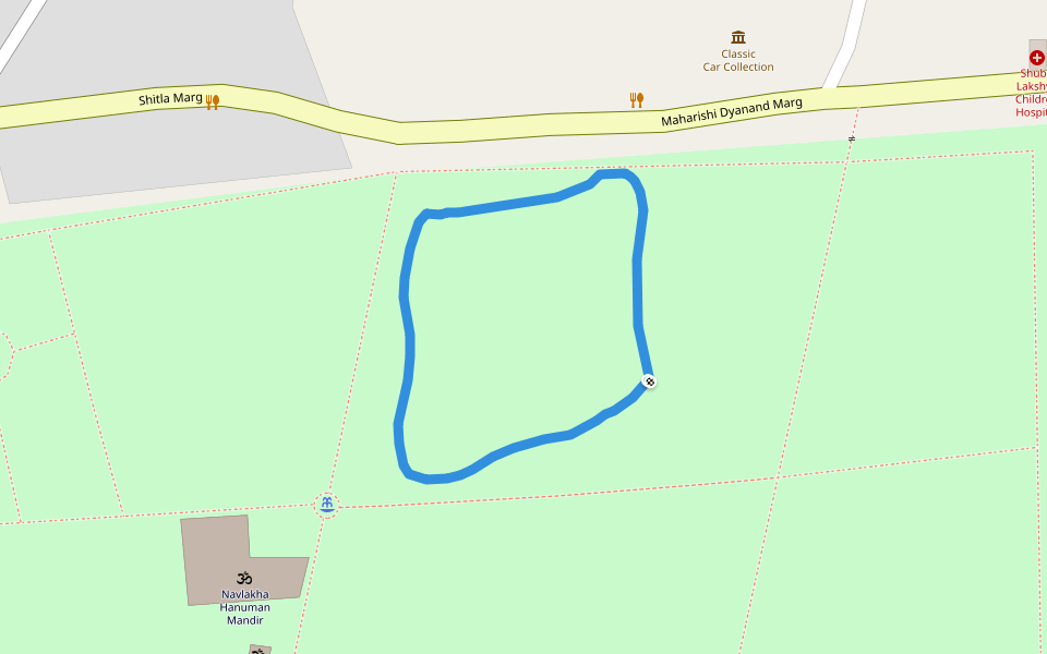 Saijan Niwas gardens